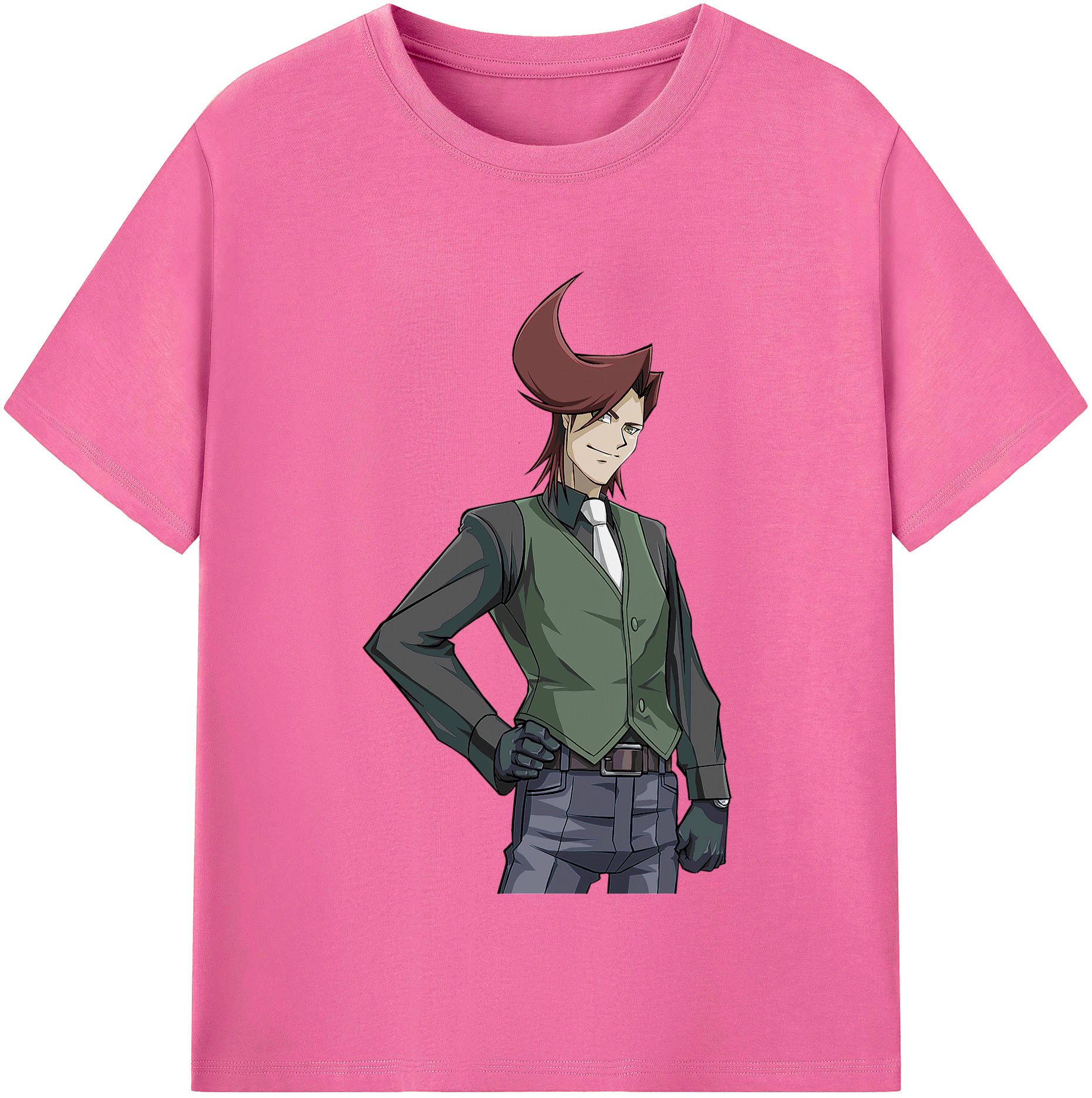 （画像用） 遊☆戯☆王 Yu-Gi-Oh! レディースカジュアルプリントTシャツ（綿100％）